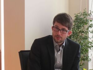 Ein aufmerksamer Zuhörer - aber auch ein engagierter Diskutant
